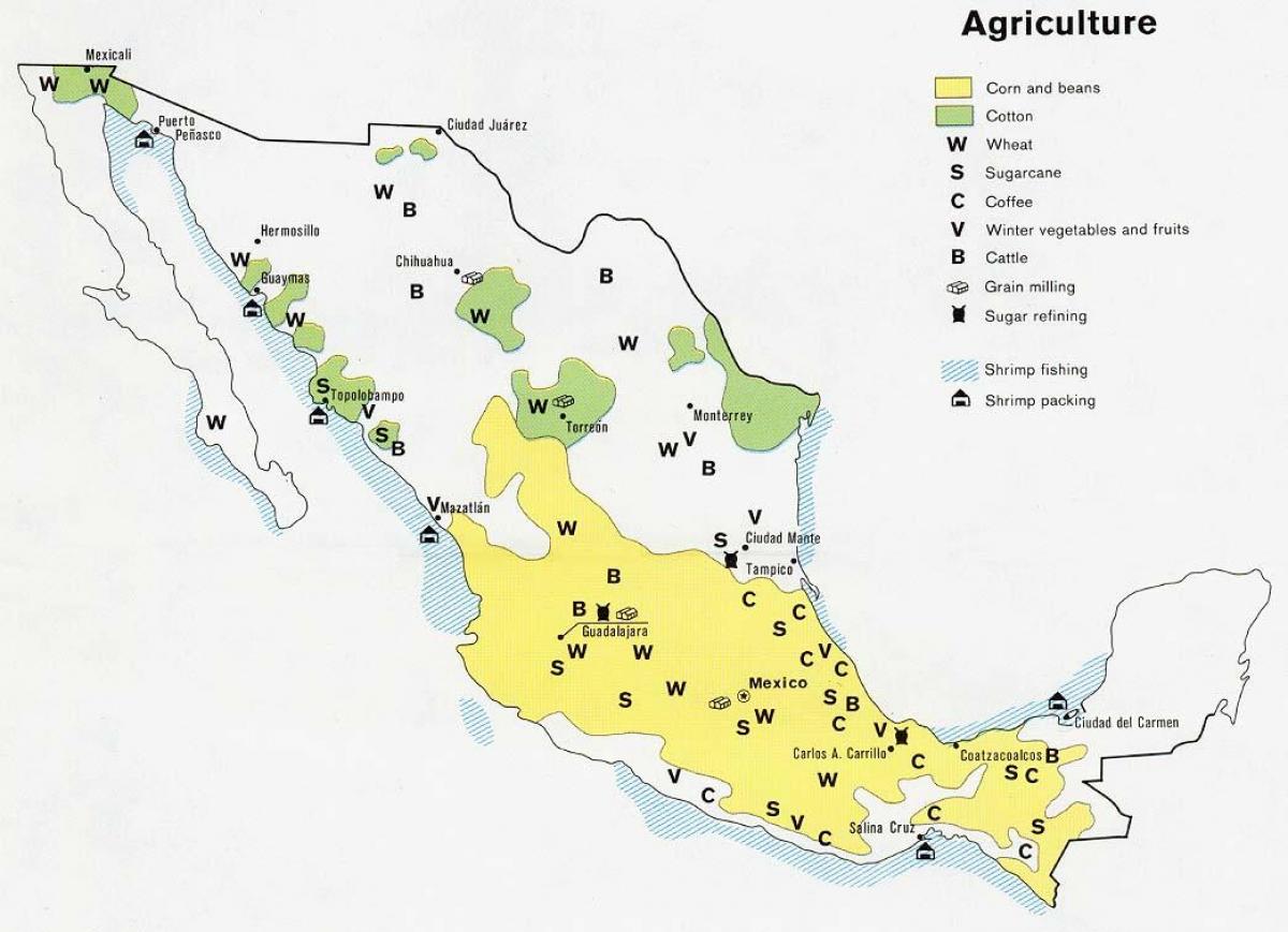 ramani ya Mexico hifadhi za taifa