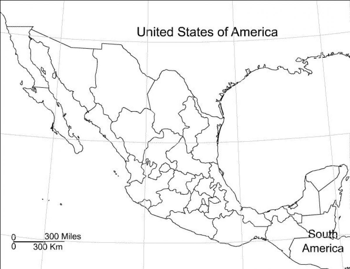 Mexico ramani tupu