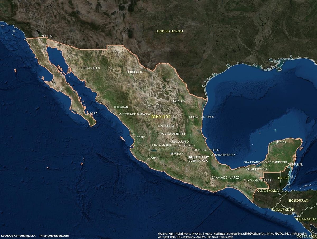 satellite ramani Mexico