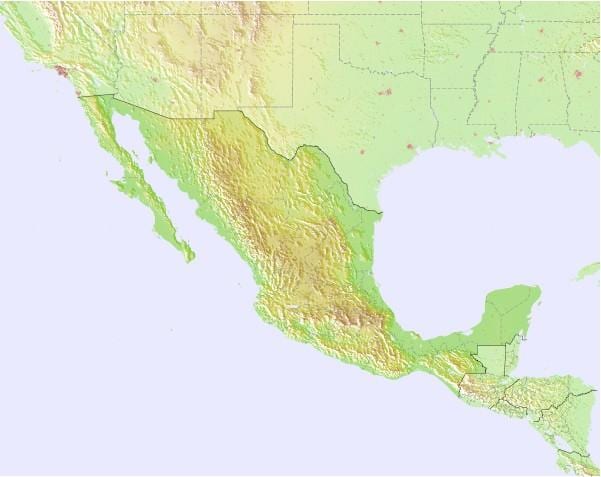 ramani ya Mexico utabiri