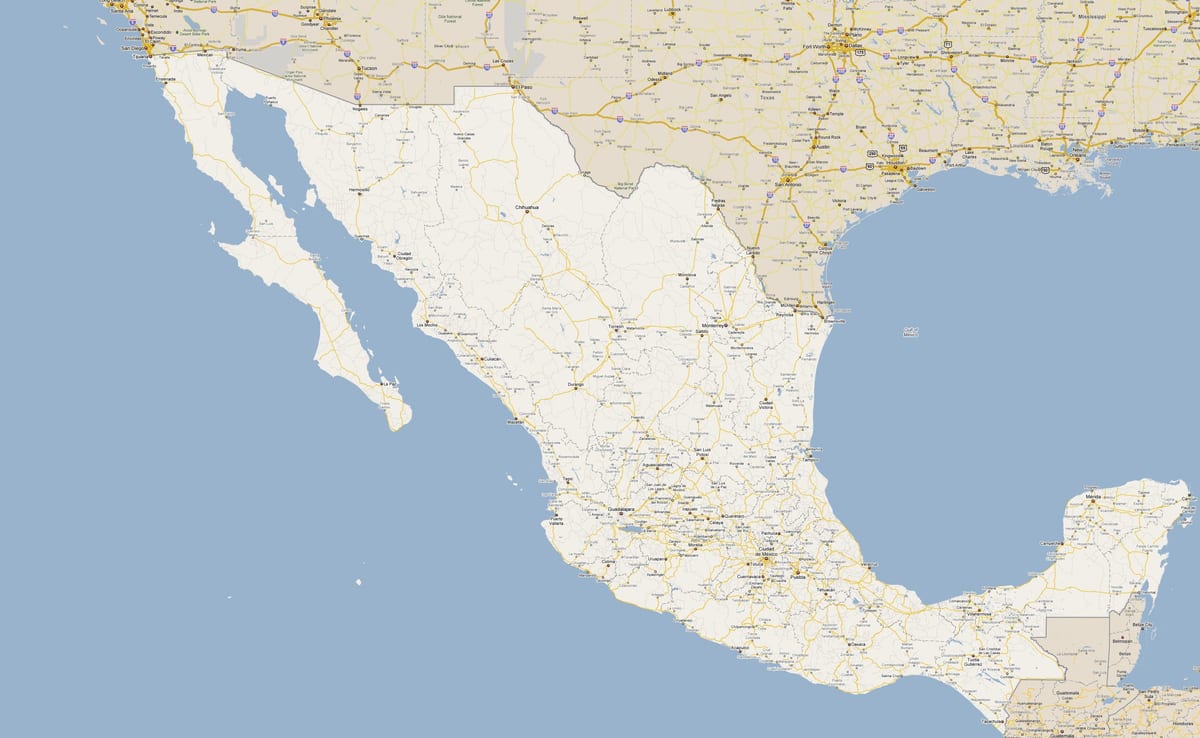ramani ya uwanja Mexico