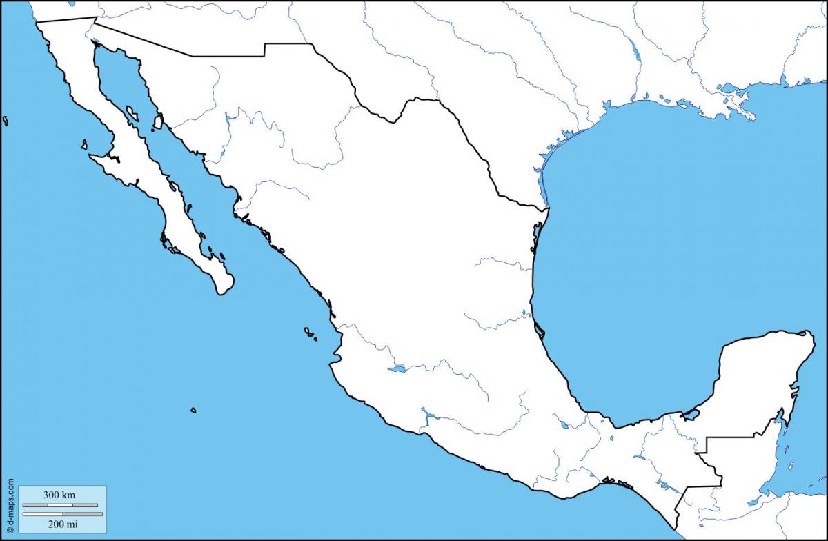 ramani muhtasari wa Mexico