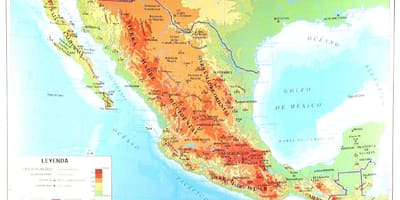Kijiografia ramani Mexico