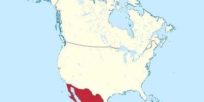 Mexico na amerika ya ramani