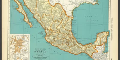 Mavuno ramani ya Mexico
