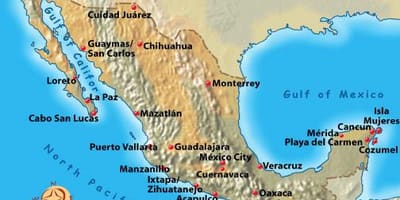 Mexico likizo unafuu ramani