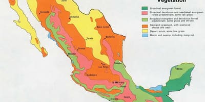 Ramani ya Mexico natual ressources