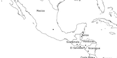 Ramani Mexico amerika ya kati