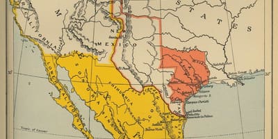 Ramani ya Mexico 1700