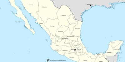 Ramani ya Mexico na serikali