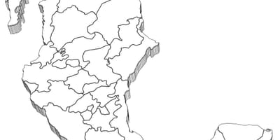 3d ramani ya Mexico