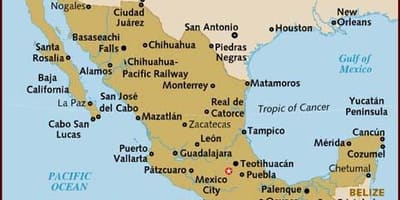 Ramani ya Mexico