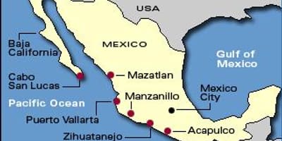 Ramani ya mexican riviera