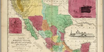 Mexico ramani ya zamani